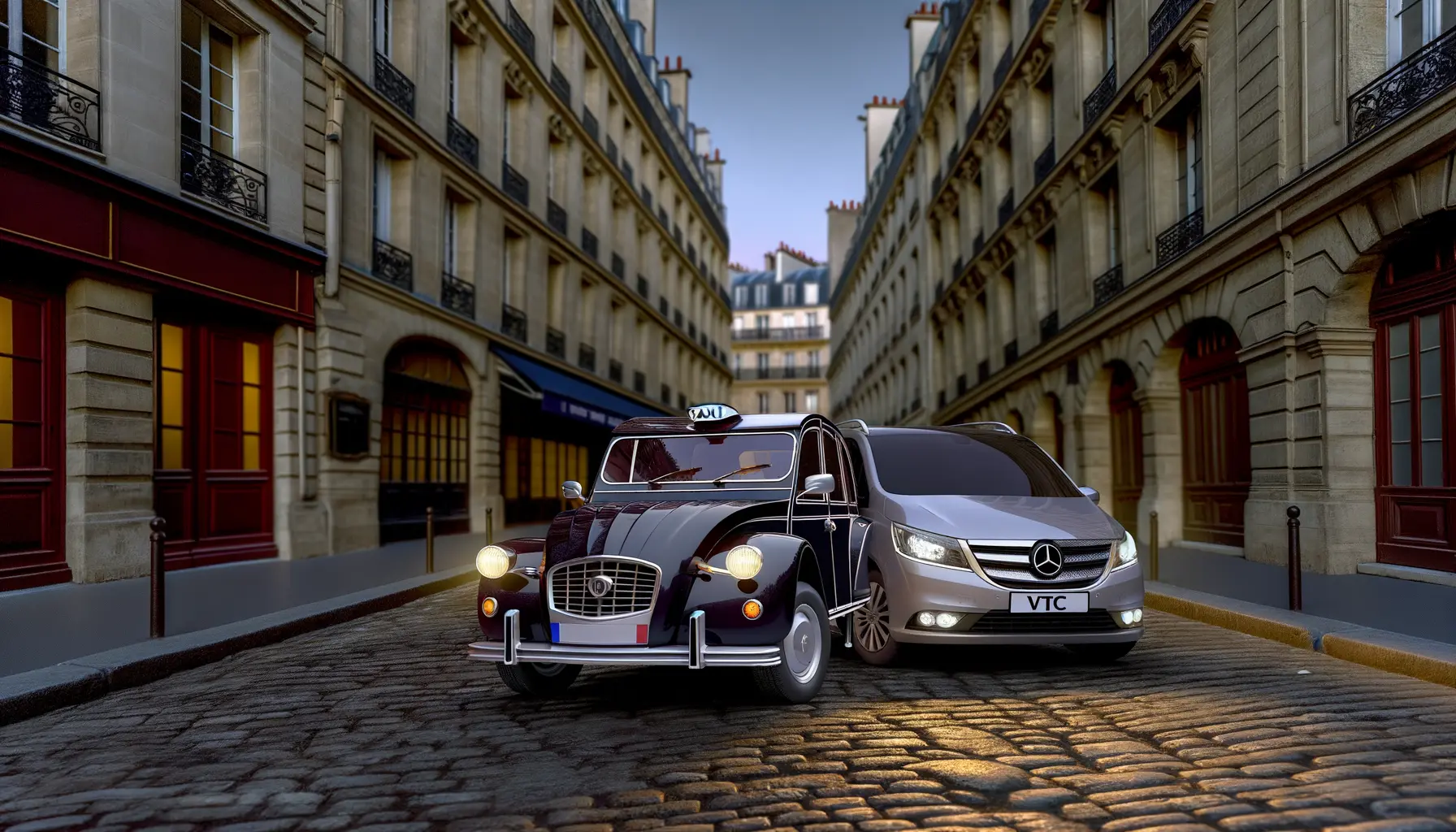 Taxi Vs Vtc Paris